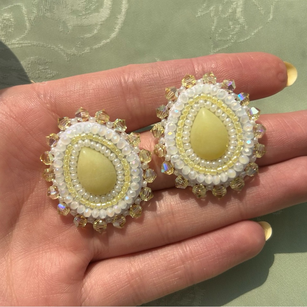 Swarovski Beaded Earrings